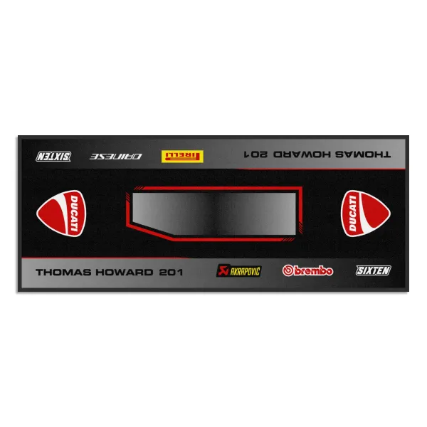 Gepersonaliseerde Ducati-mat