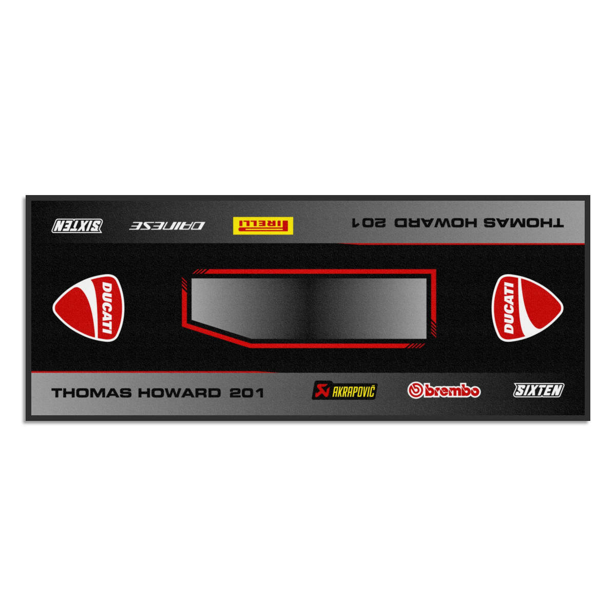 Tapis Personnalisé Ducati