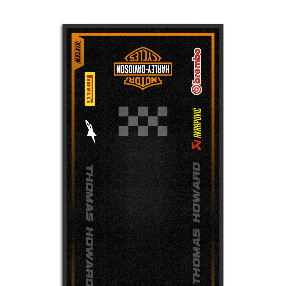 Gepersonaliseerde Harley-Davidson-mat