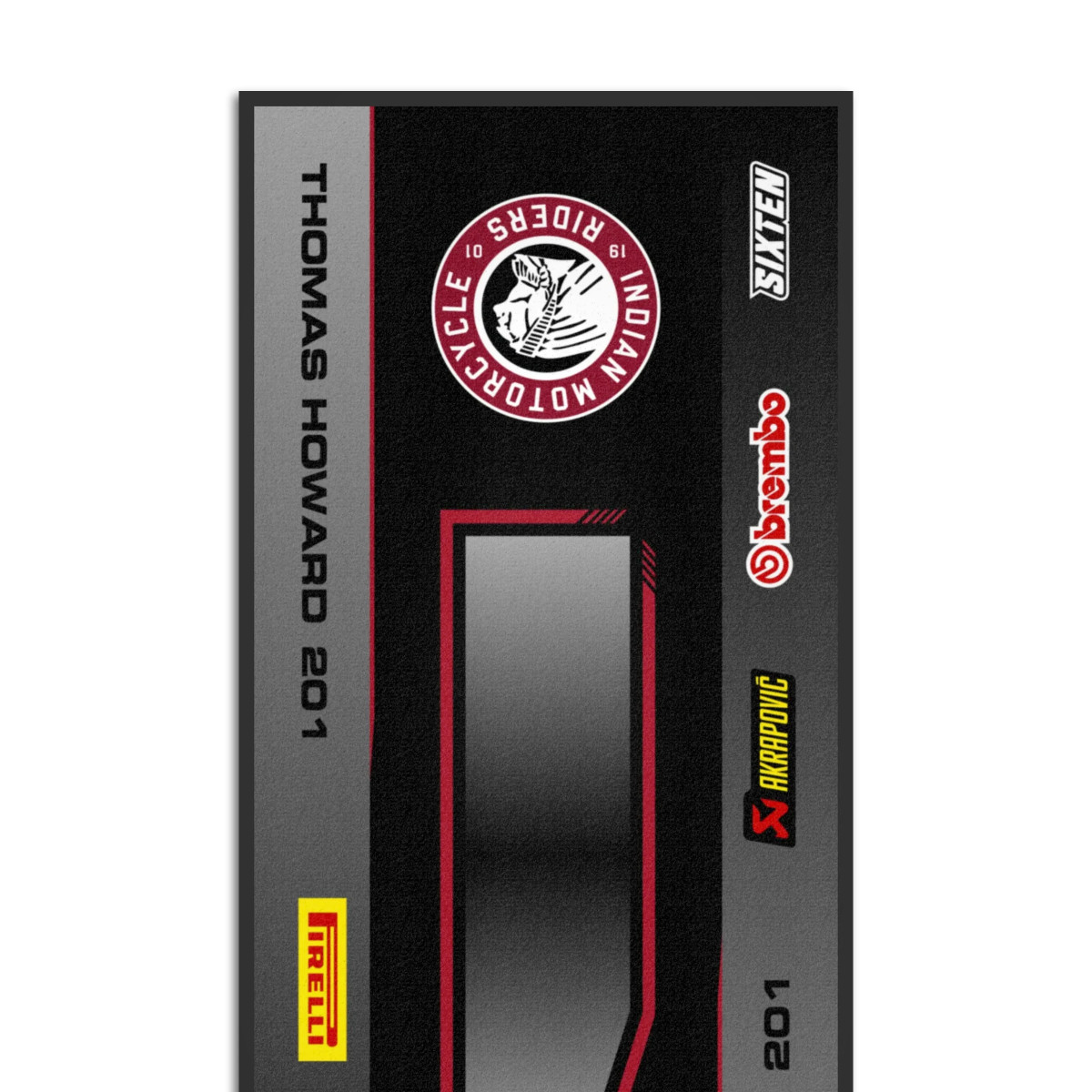 Personalisierte Indian-Matte