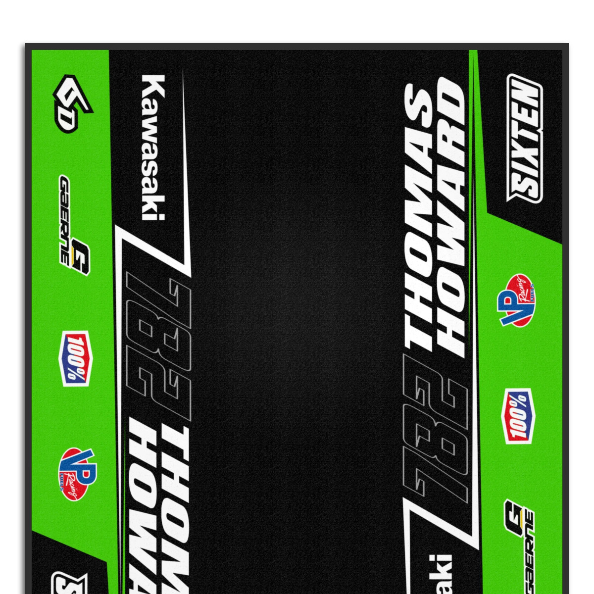 Tappeto Personalizzato Kawasaki