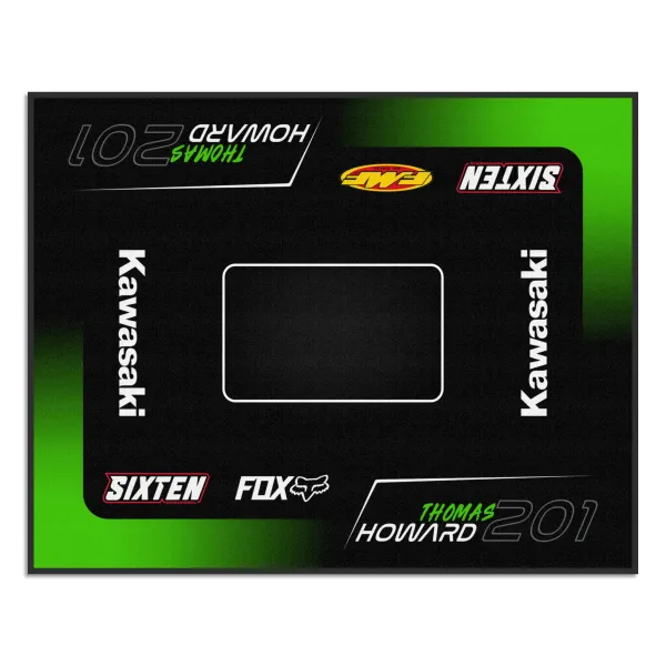 Personalisierte Kawasaki-Matte