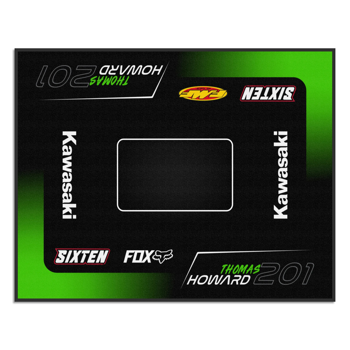 Tapis Personnalisé Kawasaki
