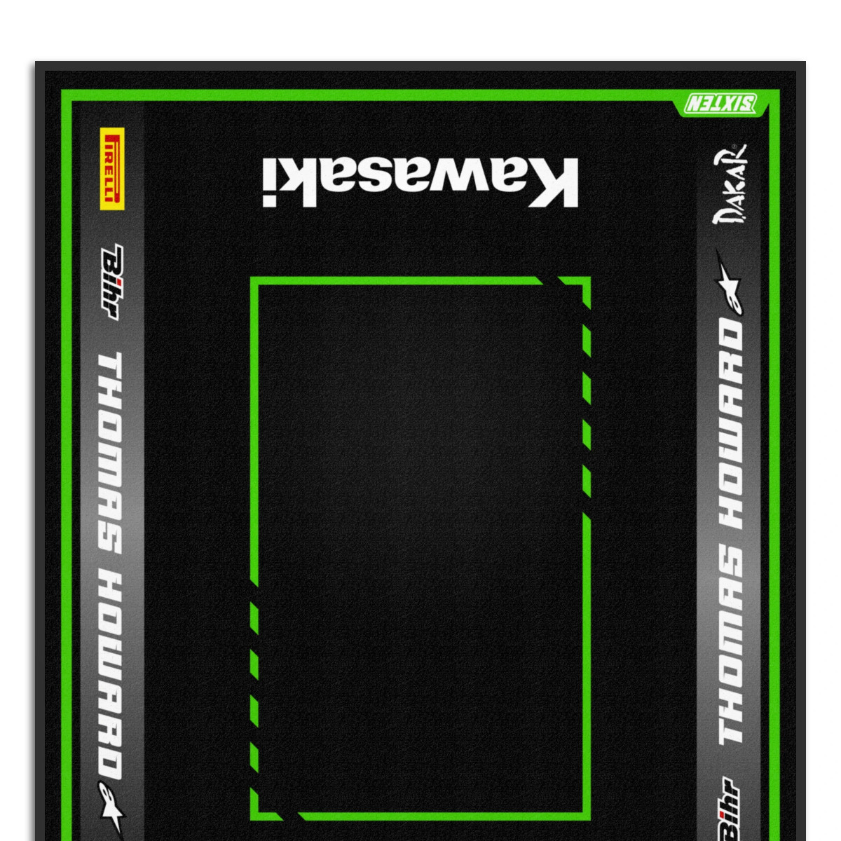 Alfombra Personalizada Kawasaki