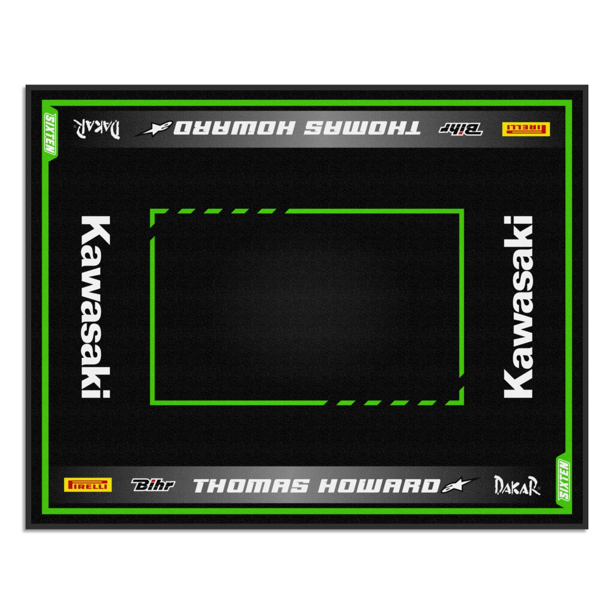 Gepersonaliseerde Kawasaki-mat