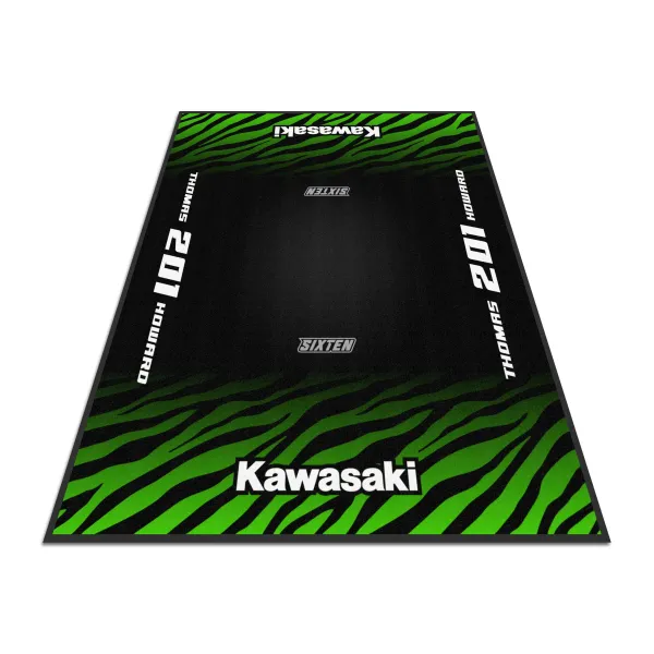 Gepersonaliseerde Kawasaki-mat