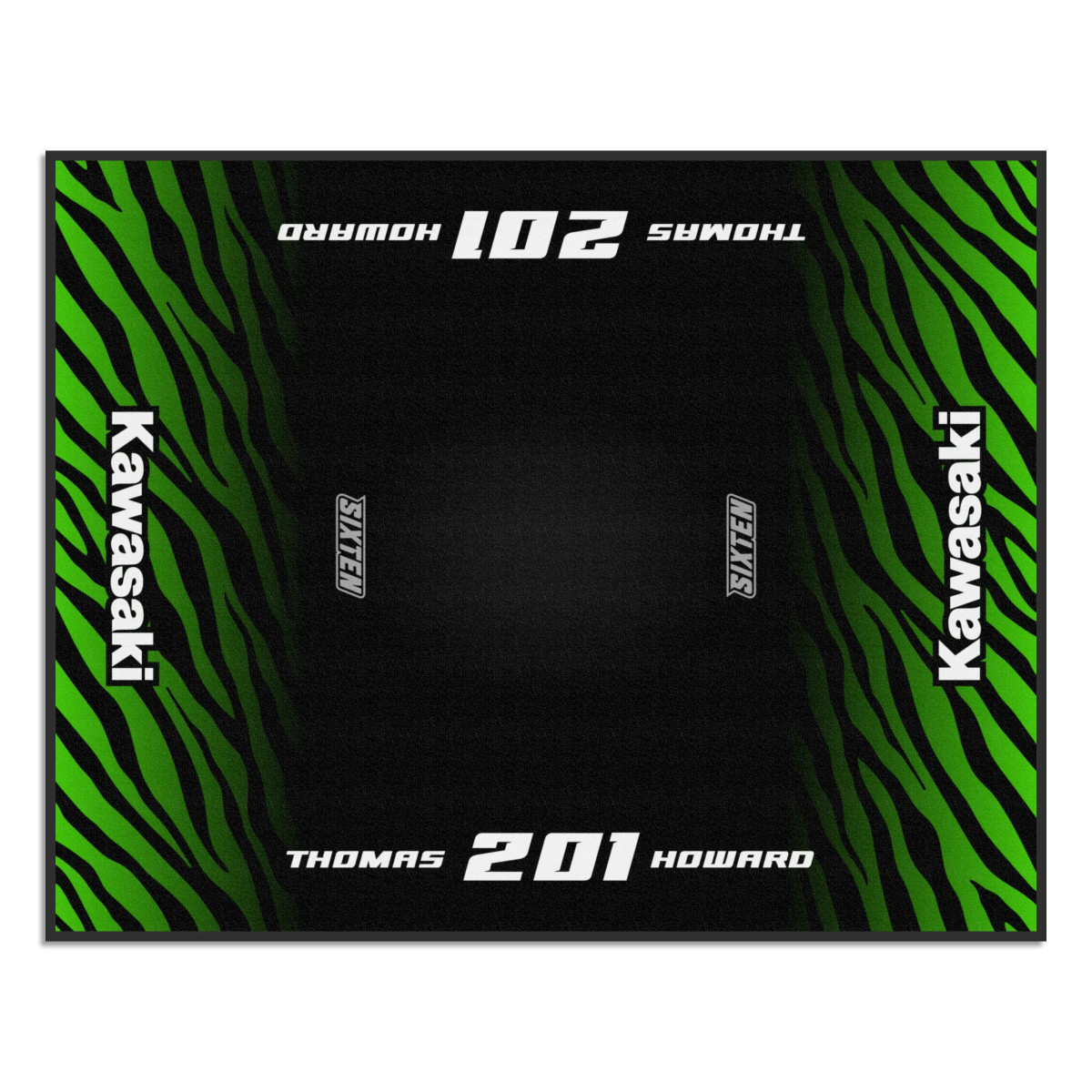 Custom Kawasaki Mat