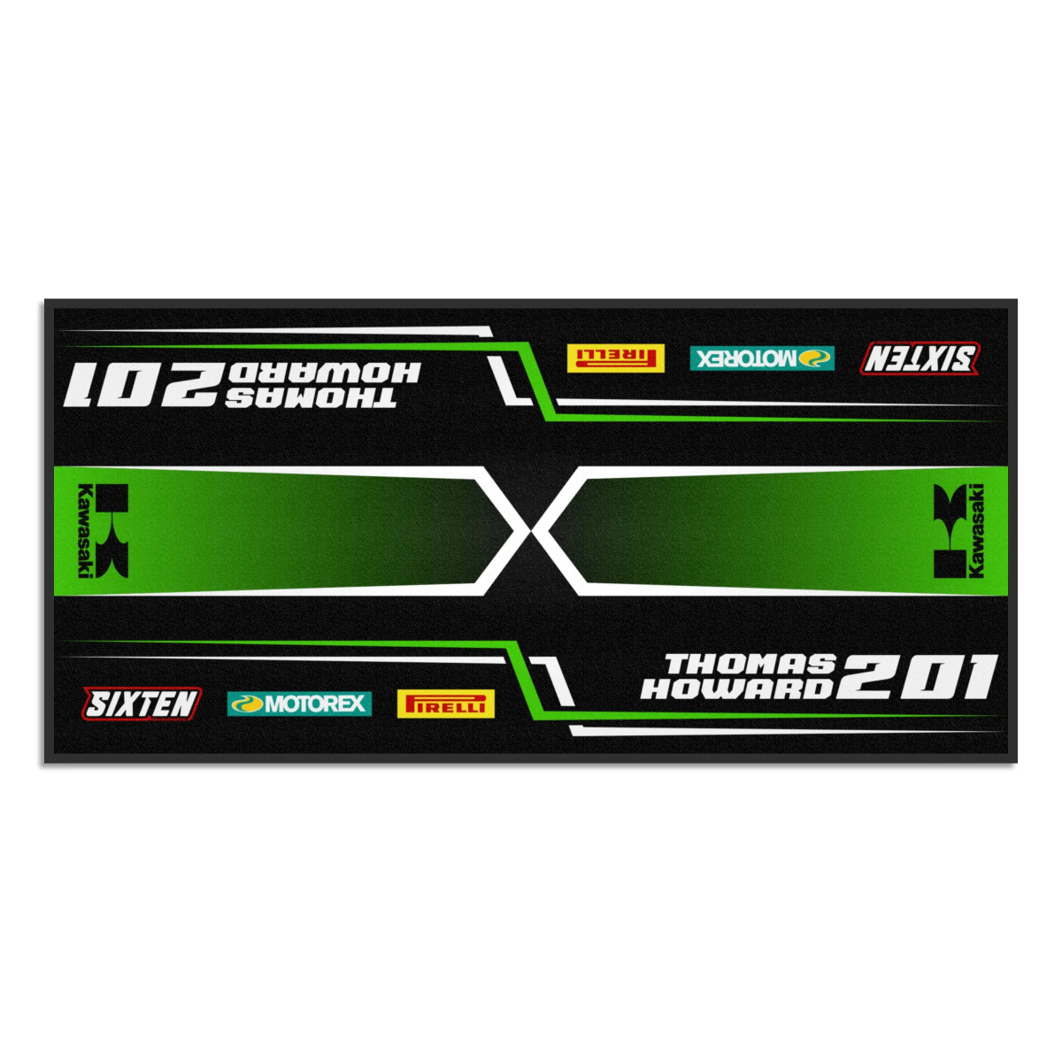 Tapis Personnalisé Kawasaki