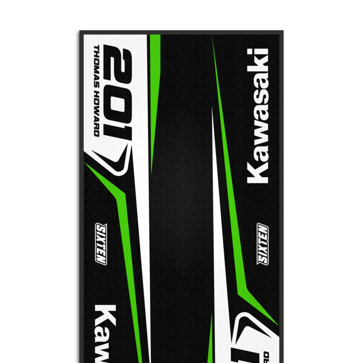 Personalisierte Kawasaki-Matte