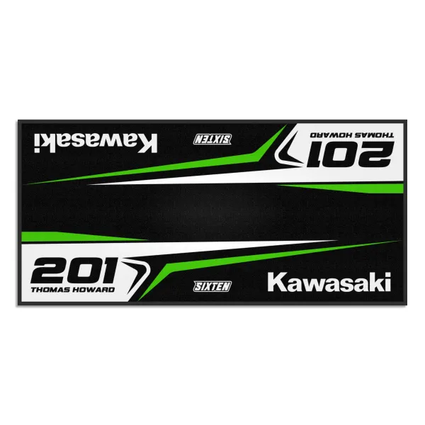 Personalisierte Kawasaki-Matte
