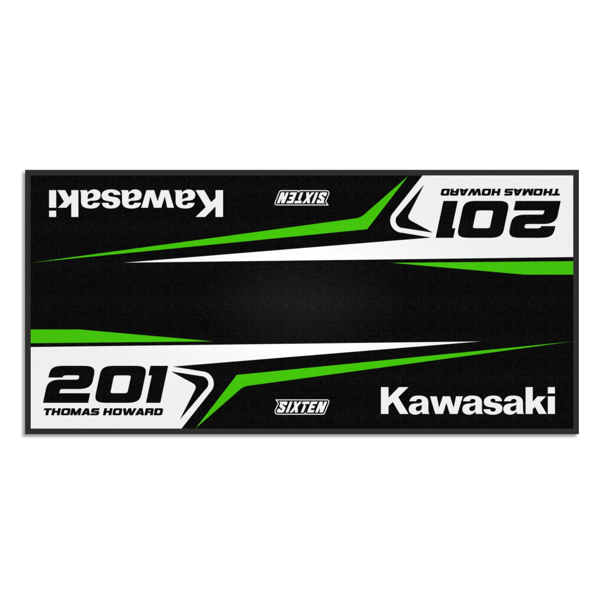 Personalisierte Kawasaki-Matte
