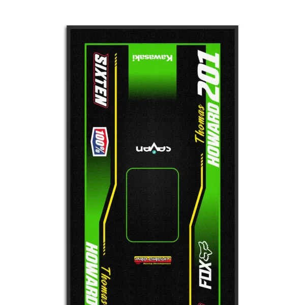 Gepersonaliseerde Kawasaki-mat
