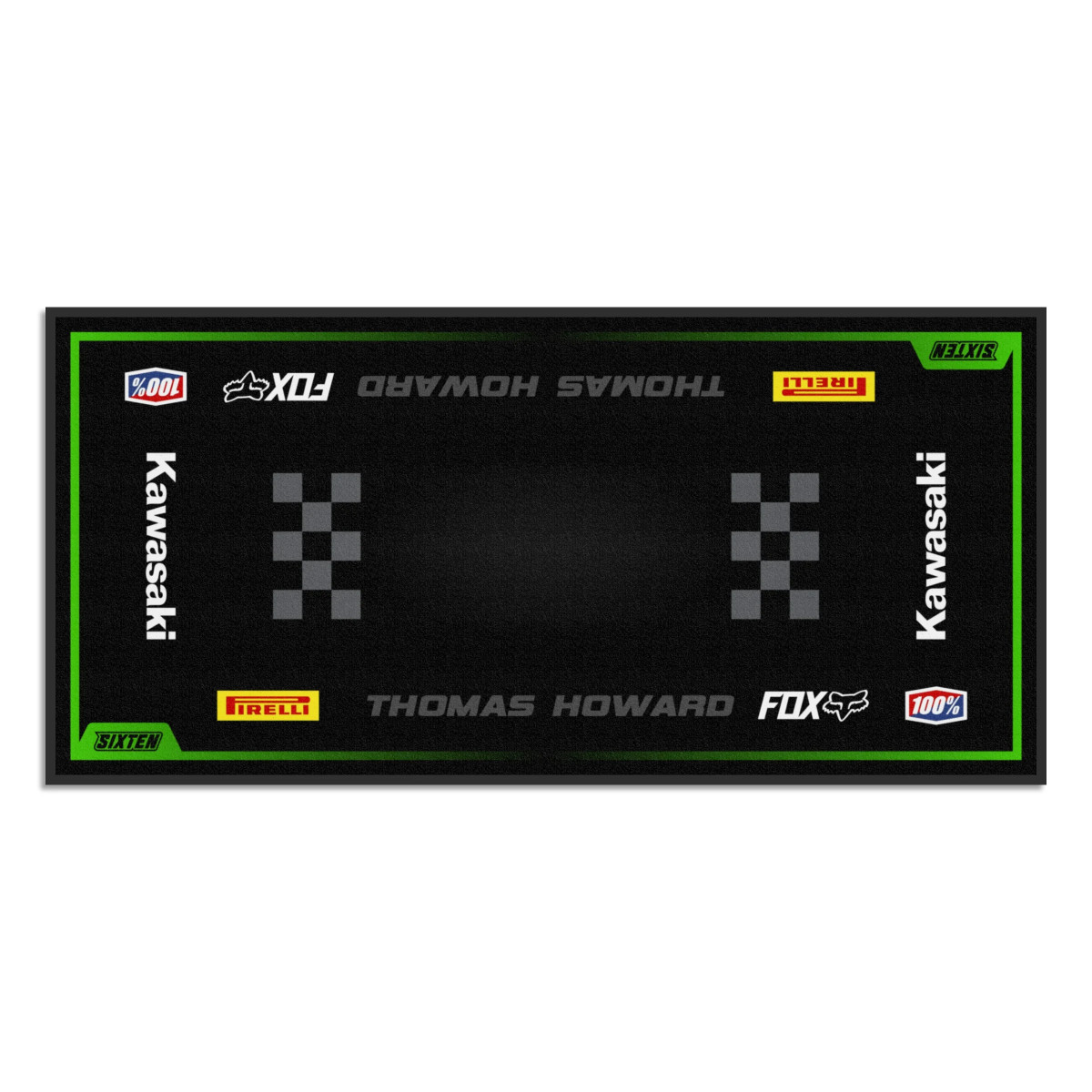 Gepersonaliseerde Kawasaki-mat