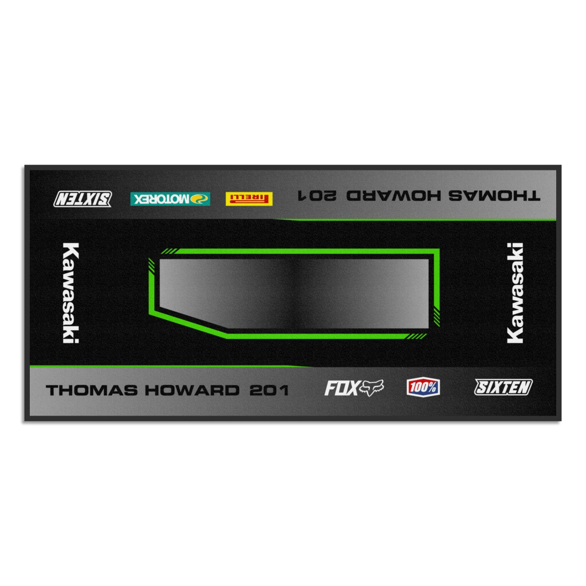 Custom Kawasaki Mat