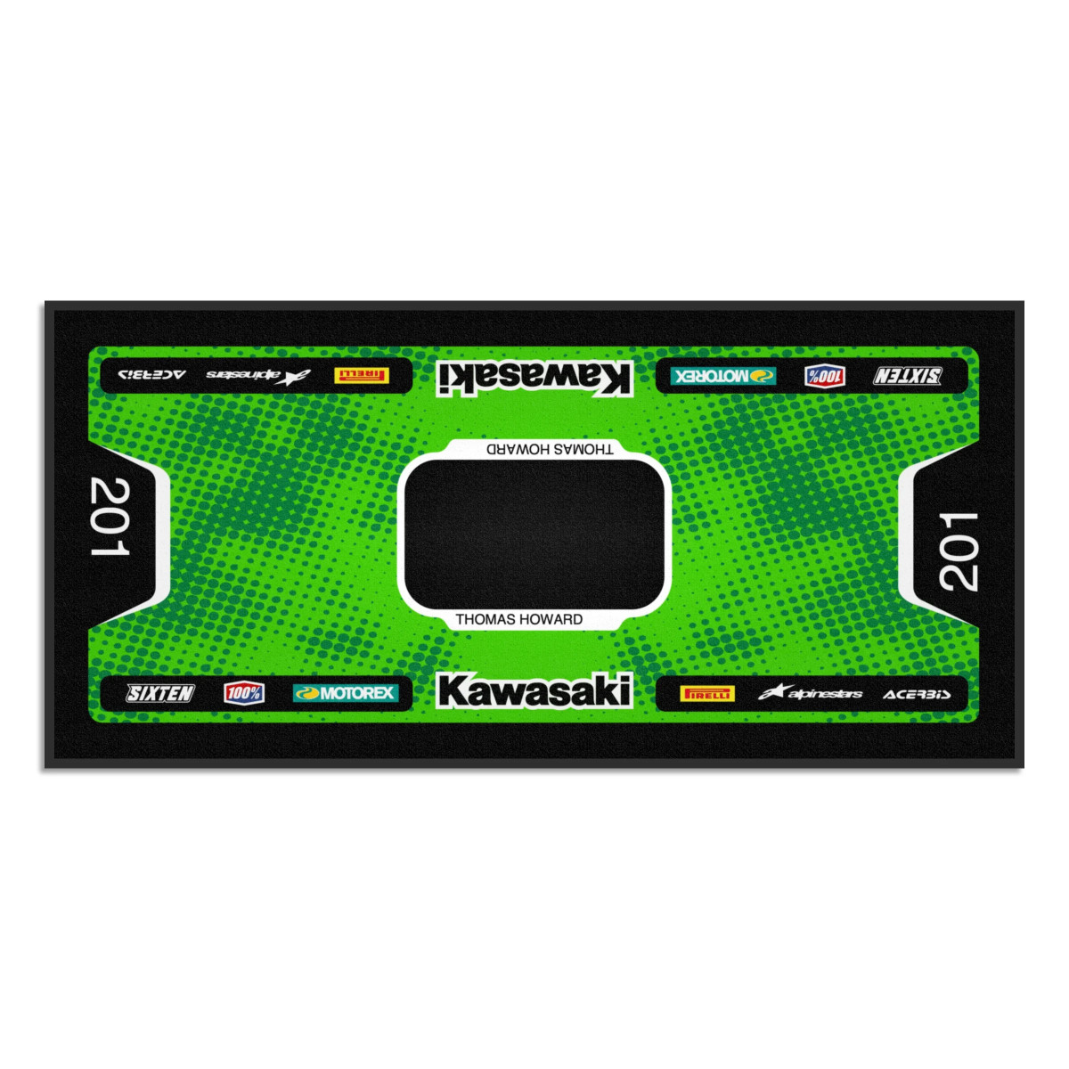 Personalisierte Kawasaki-Matte