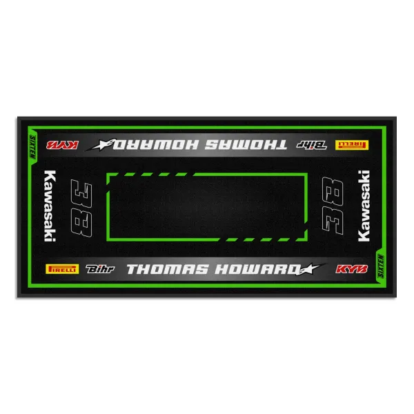 Gepersonaliseerde Kawasaki-mat