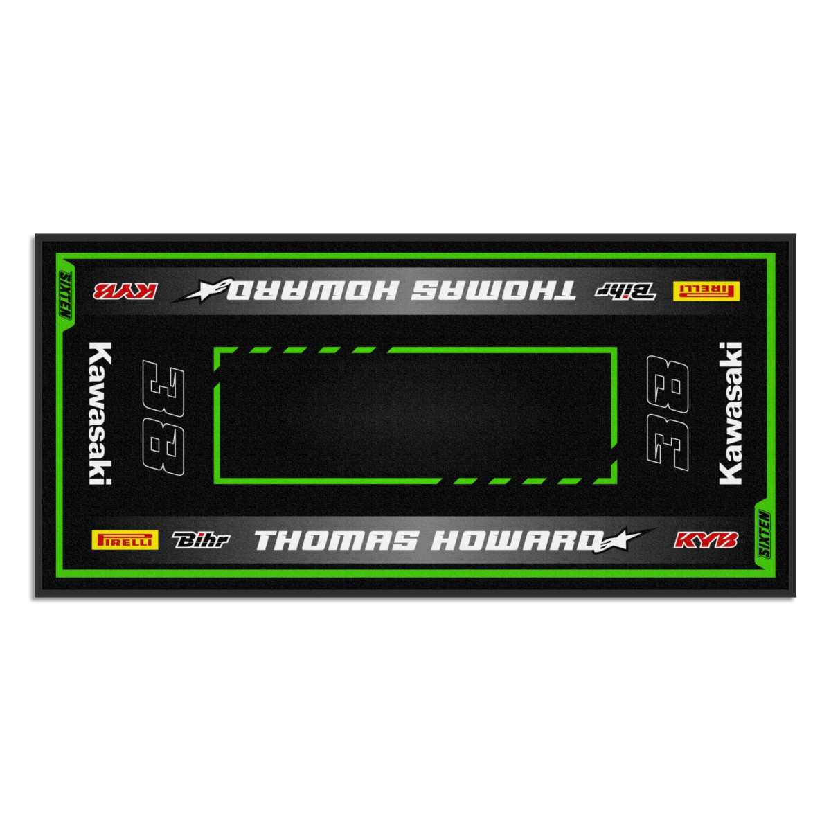 Gepersonaliseerde Kawasaki-mat