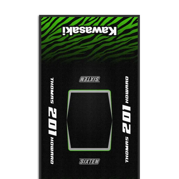 Gepersonaliseerde Kawasaki-mat