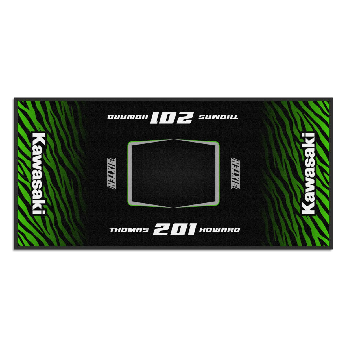 Personalisierte Kawasaki-Matte