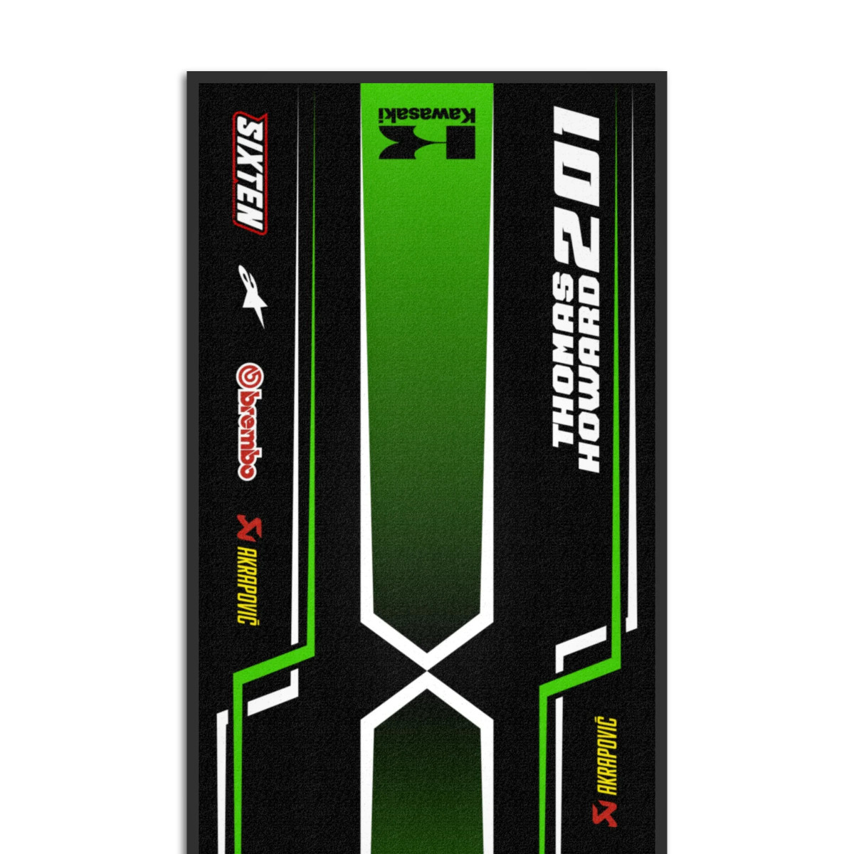 Tapis Personnalisé Kawasaki