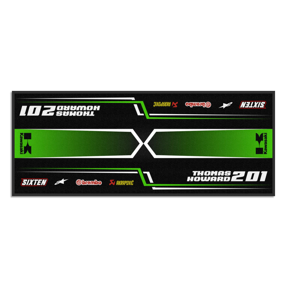 Custom Kawasaki Mat