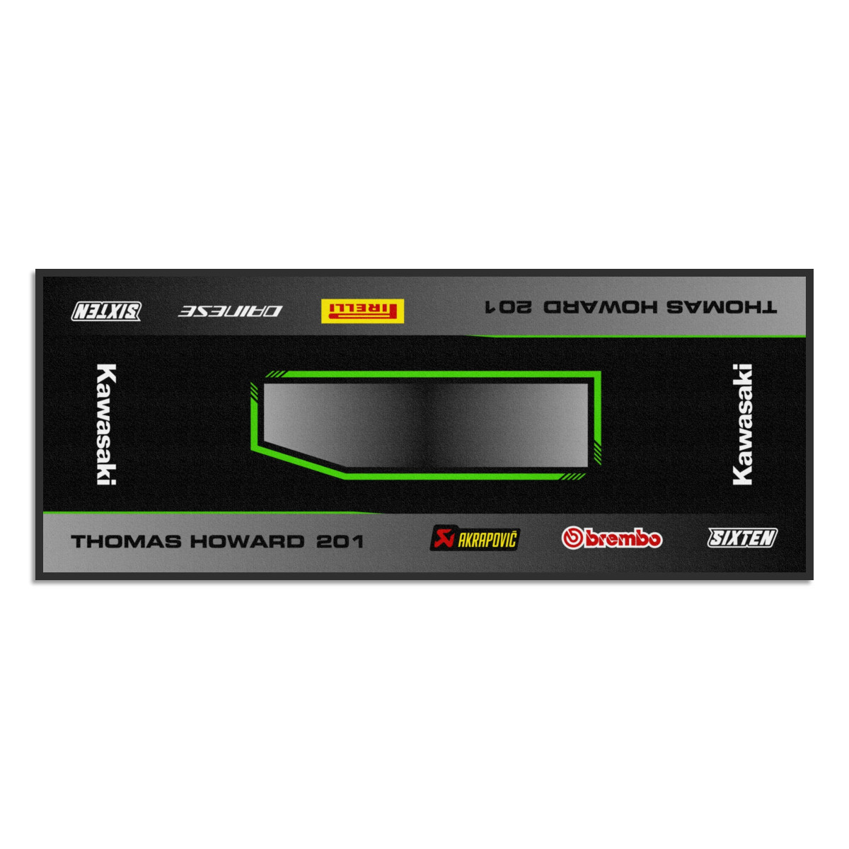 Tappeto Personalizzato Kawasaki