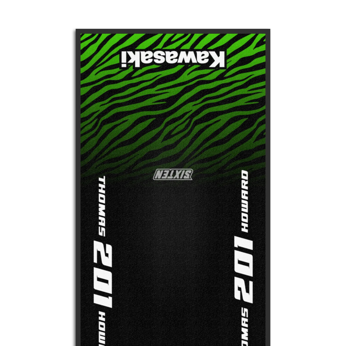 Custom Kawasaki Mat