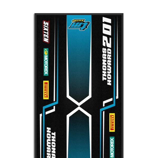 Gepersonaliseerde TM Racing-mat