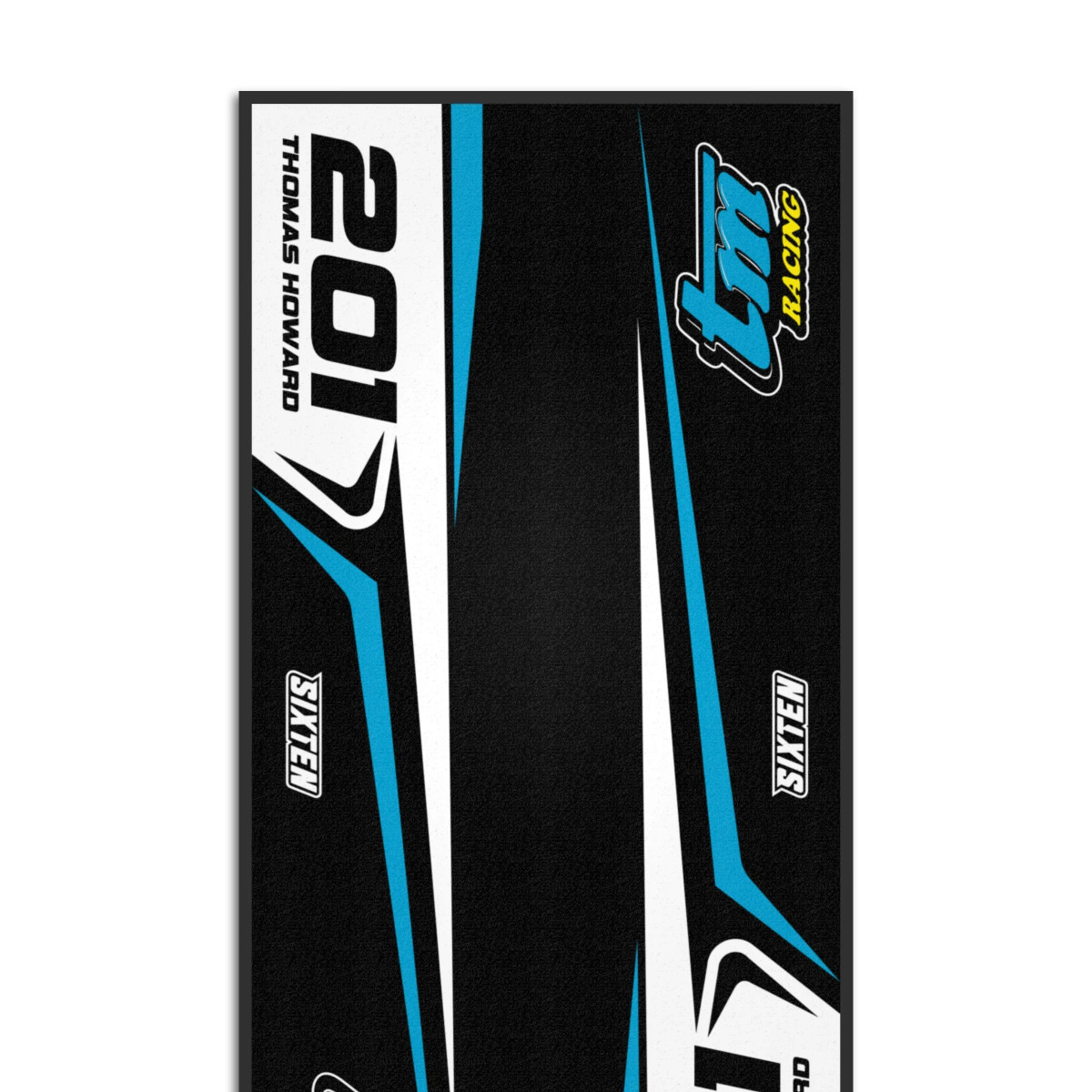 Gepersonaliseerde TM Racing-mat
