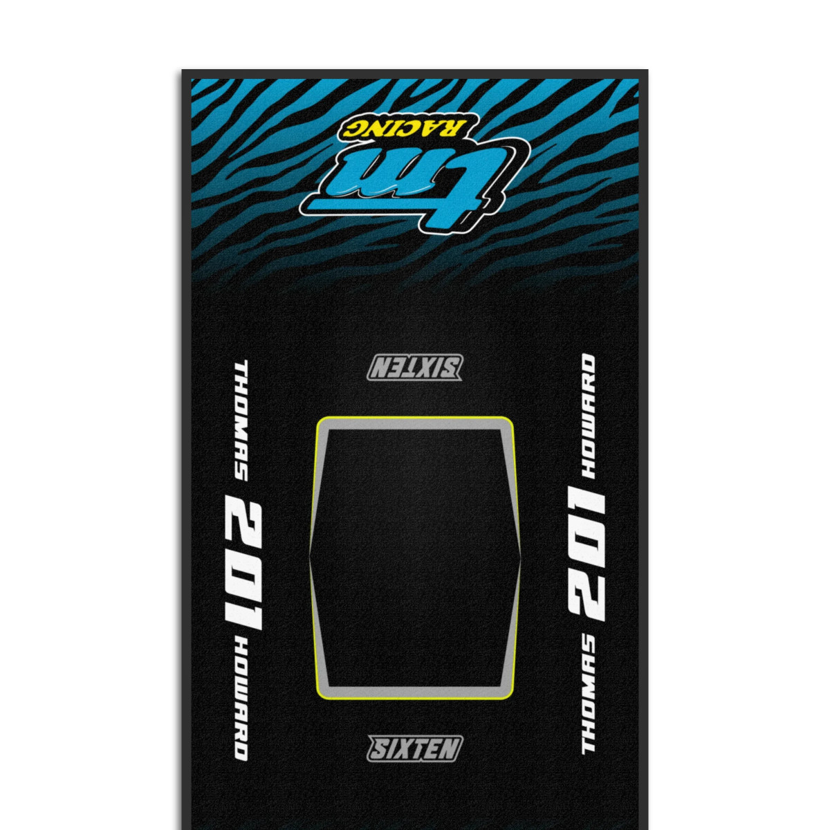 Gepersonaliseerde TM Racing-mat