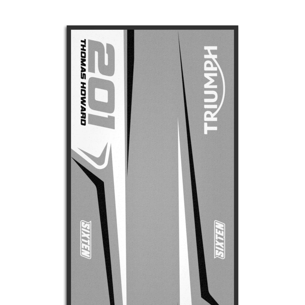 Personalisierte Triumph-Matte