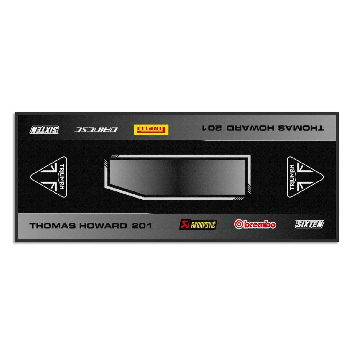Custom Triumph Mat