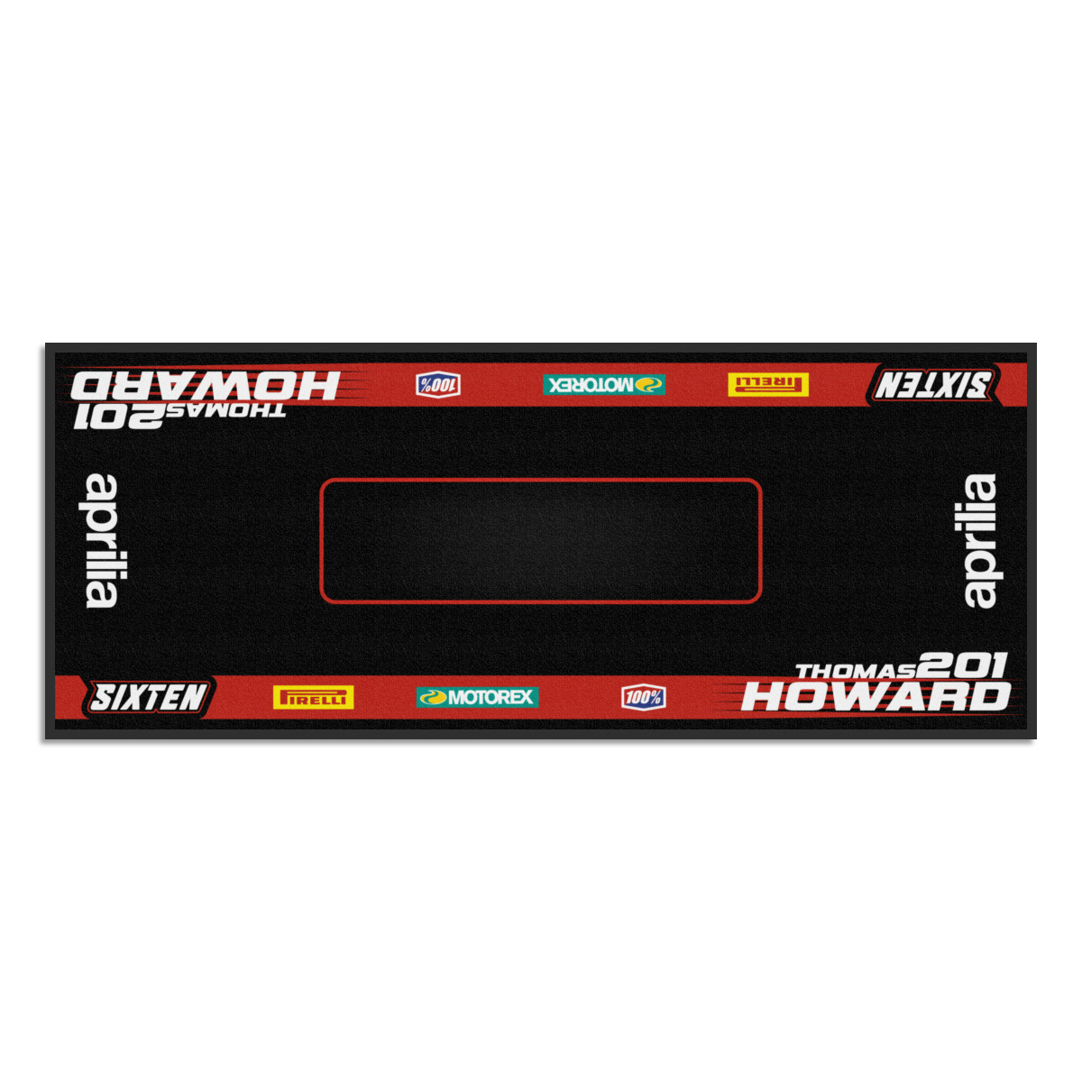 Gepersonaliseerde Aprilia-mat Motor, Quad, Motorsport