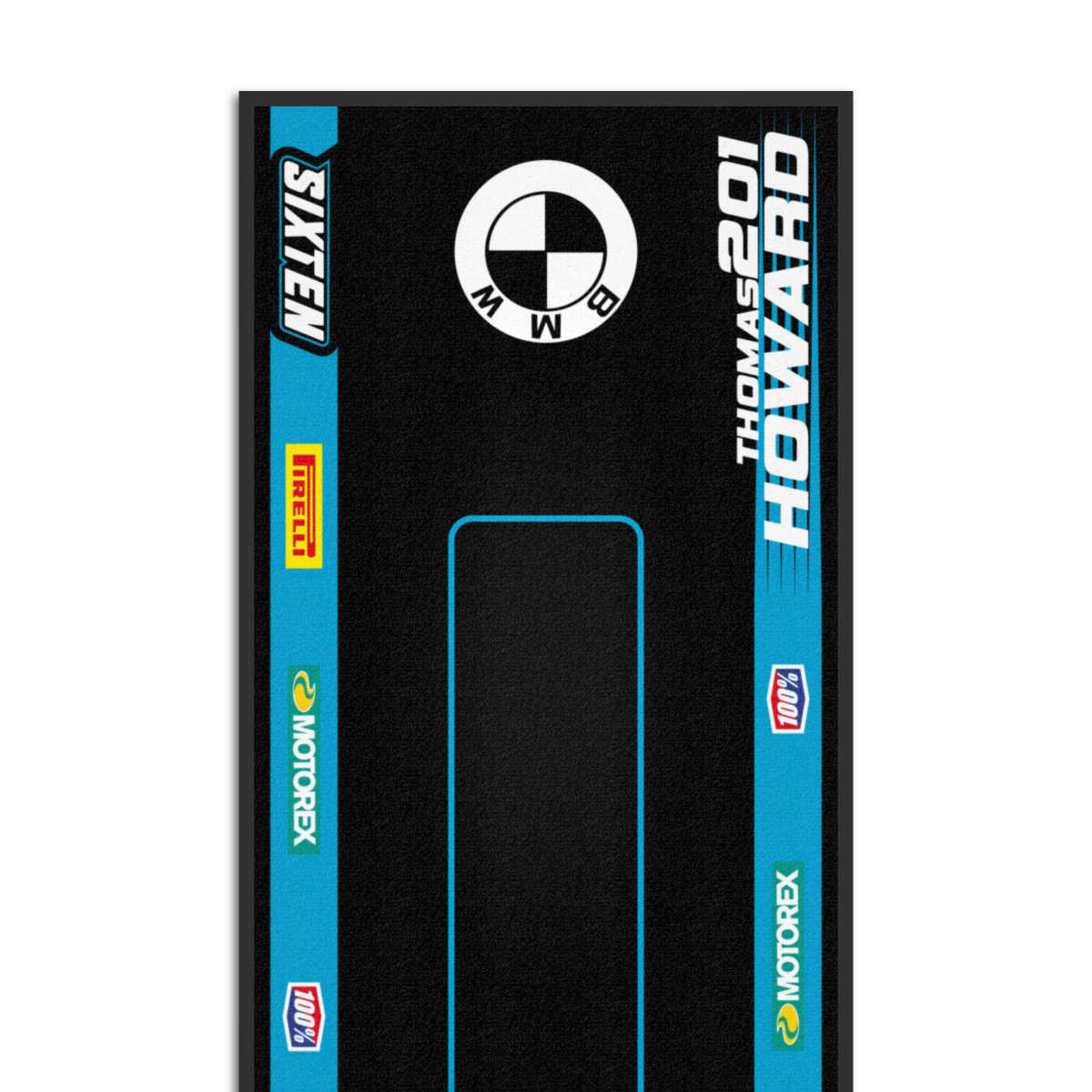 Gepersonaliseerde BMW-mat Motor, Quad, Motorsport