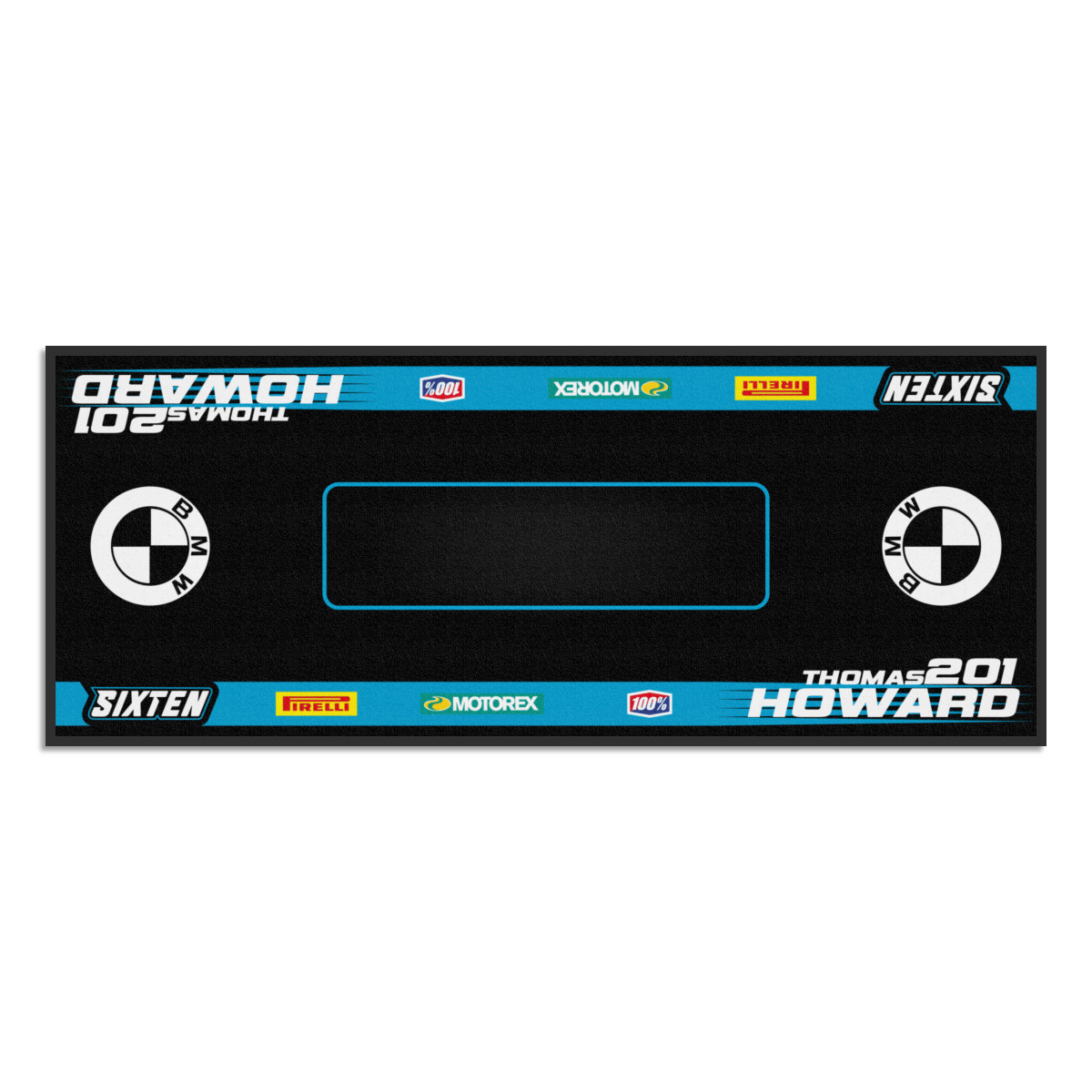 Gepersonaliseerde BMW-mat Motor, Quad, Motorsport
