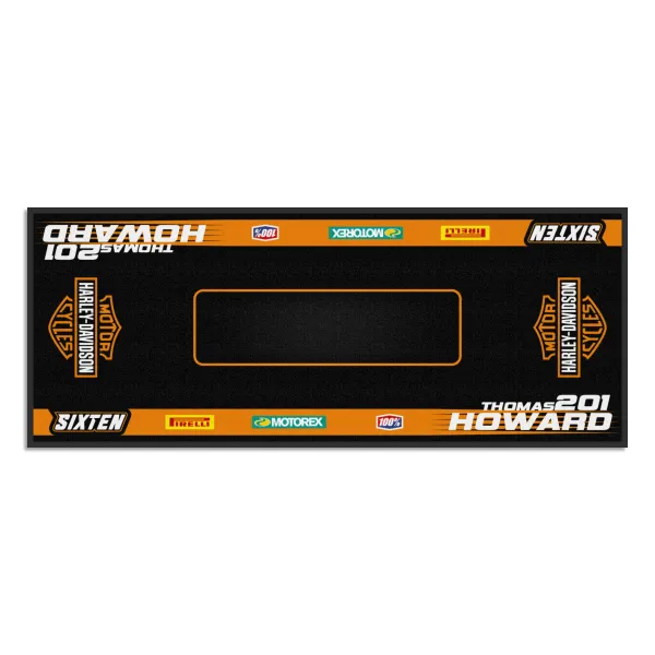 Gepersonaliseerde Harley-mat Motor, Quad, Motorsport