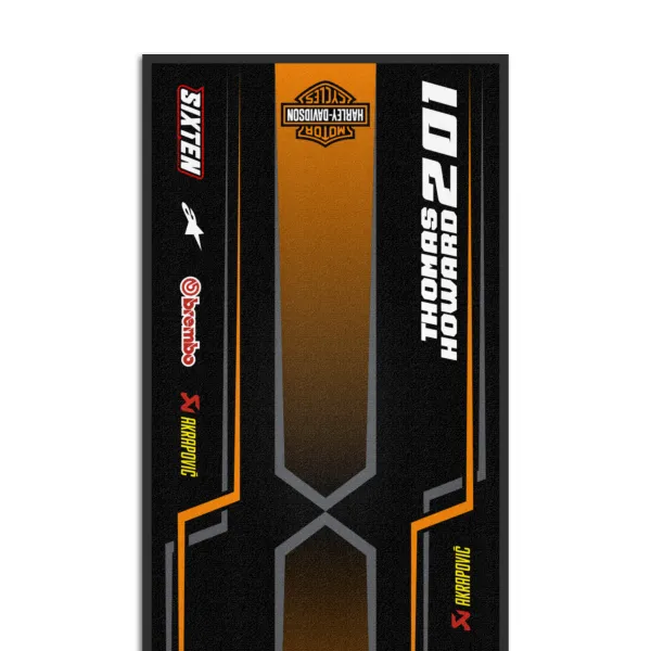 Gepersonaliseerde Harley-mat Motor, Quad, Motorsport