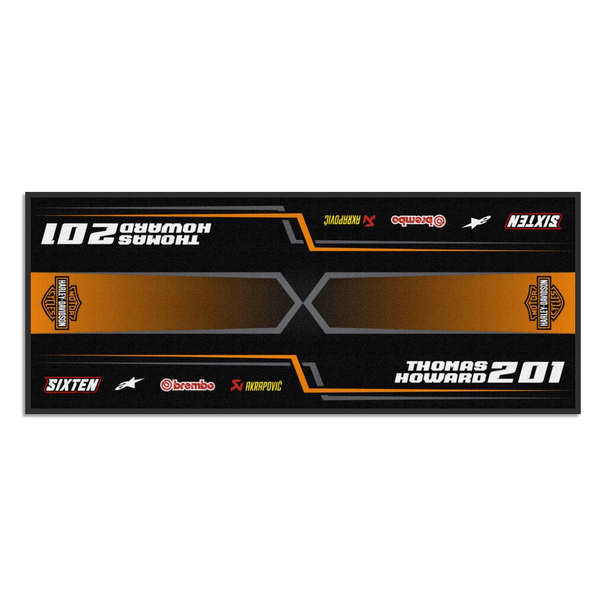 Tapis Personnalisé Harley Moto, Quad, Motorsport
