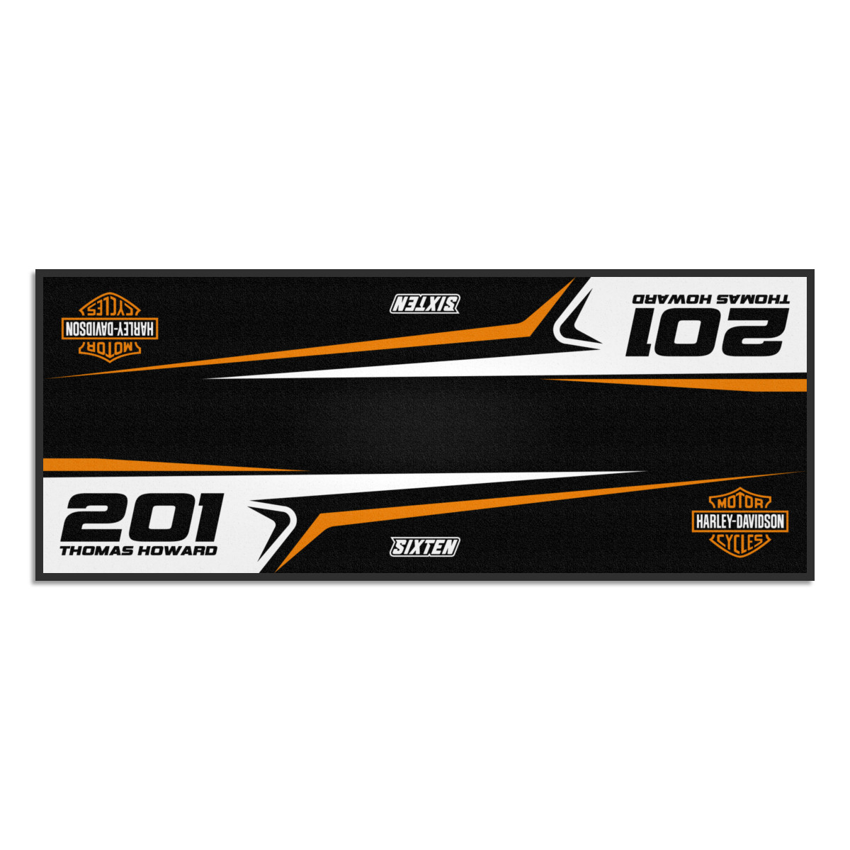 Personalisierte Harley-Matte Motorrad, Quad, Motorsport