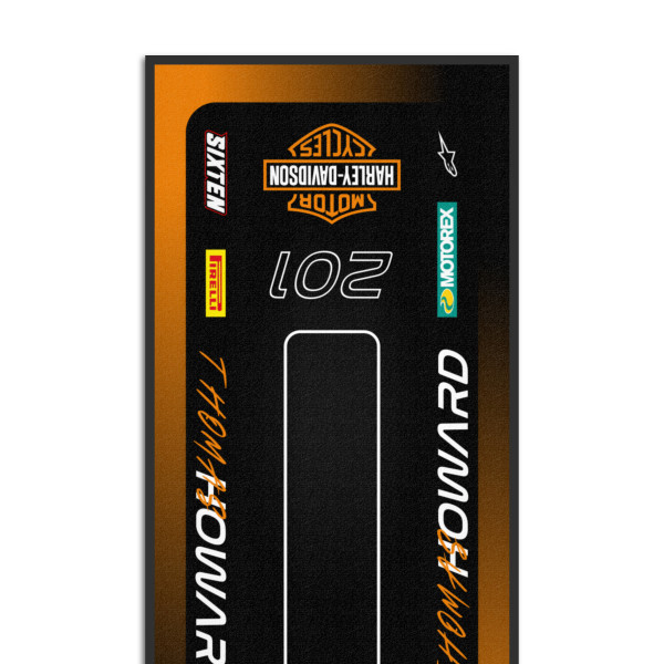 Custom Harley-Davidson Mat - 95x240 - Shadow