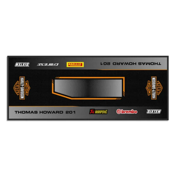 Tappeto Personalizzato Harley Moto, Quad, Motorsport