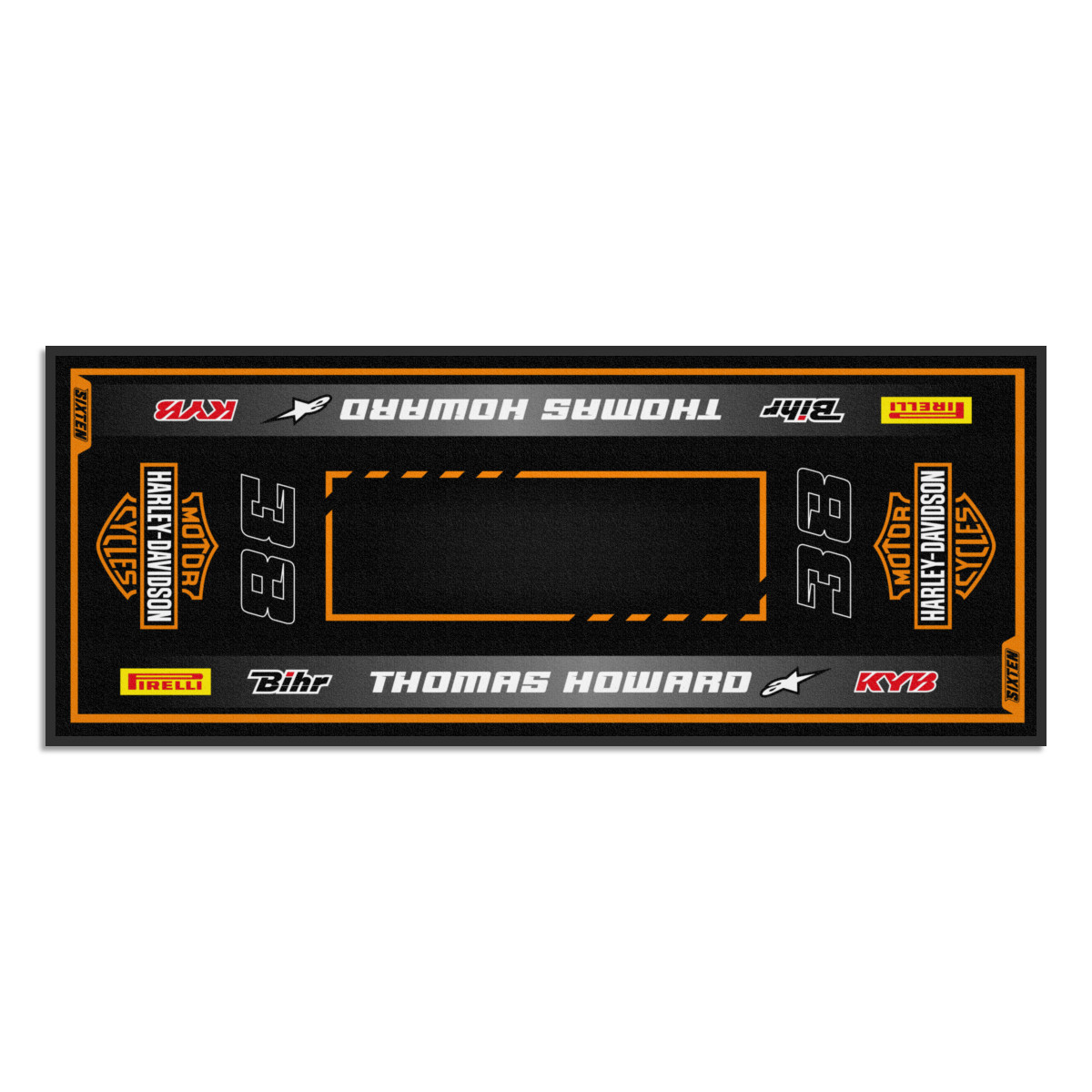 Alfombra Personalizada Harley Moto, Quad, Motorsport