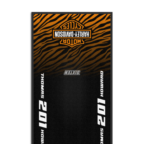 Gepersonaliseerde Harley-Davidson-mat - 95x240 - Wild