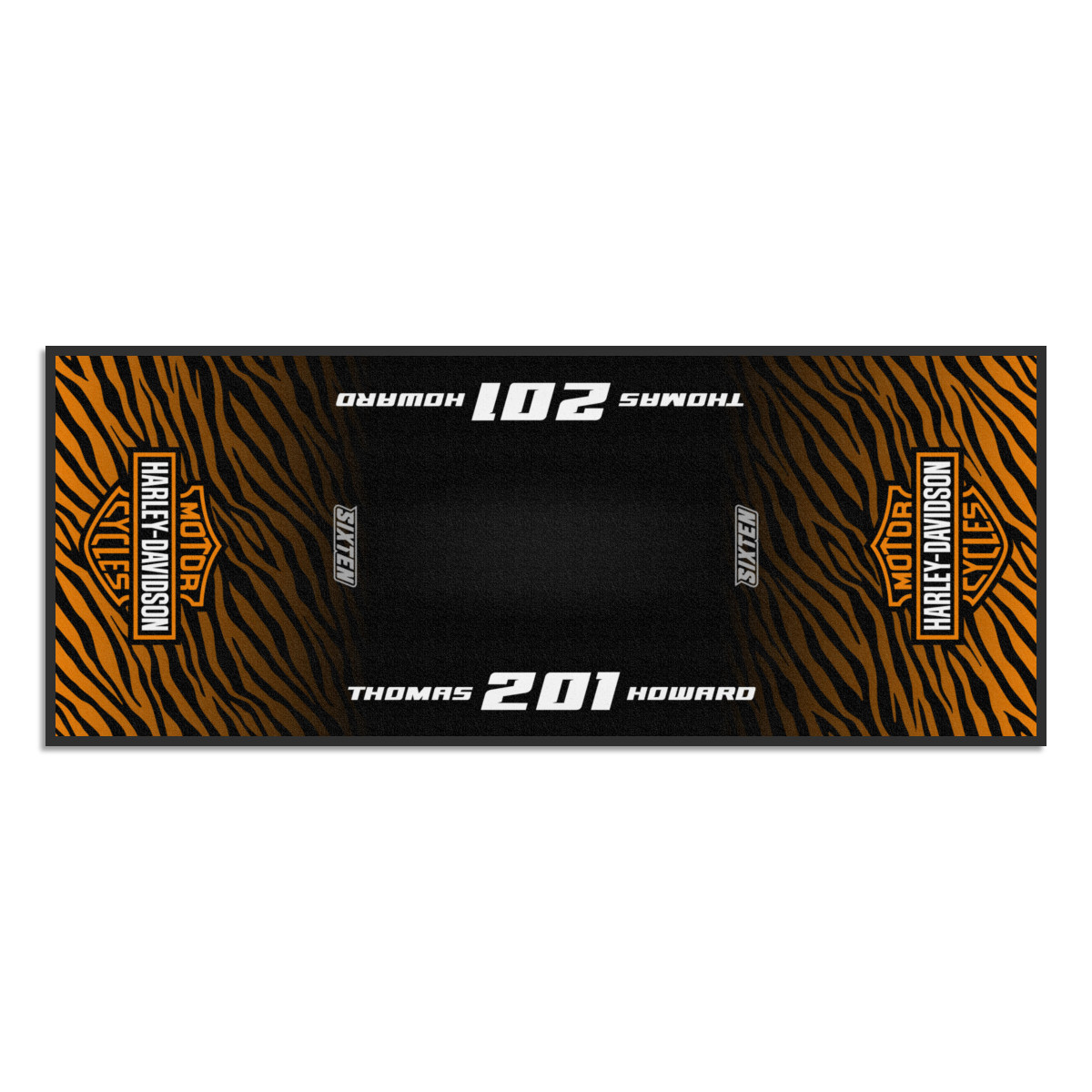 Tapis Personnalisé Harley Moto, Quad, Motorsport