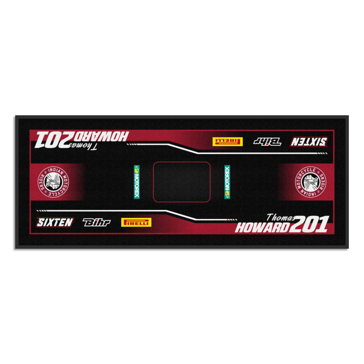 Gepersonaliseerde Indian-mat Motor, Quad, Motorsport