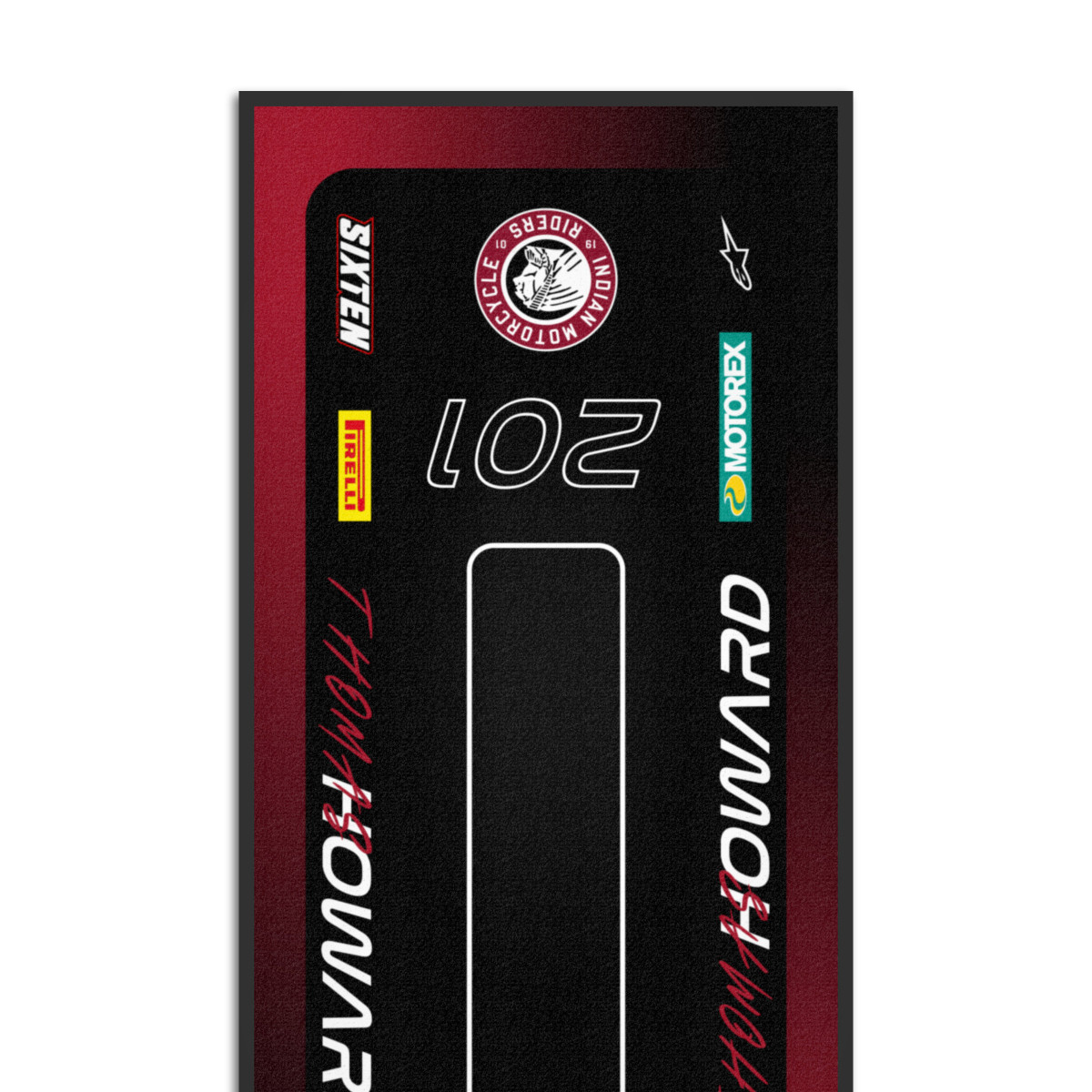 Tapis Personnalisé Indian Moto, Quad, Motorsport