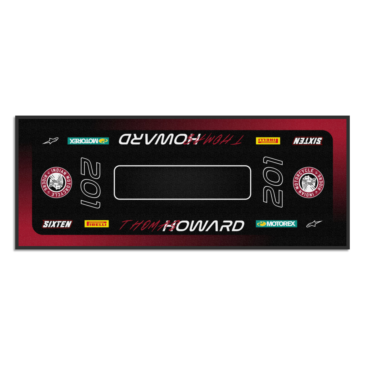 Alfombra Personalizada Indian Moto, Quad, Motorsport