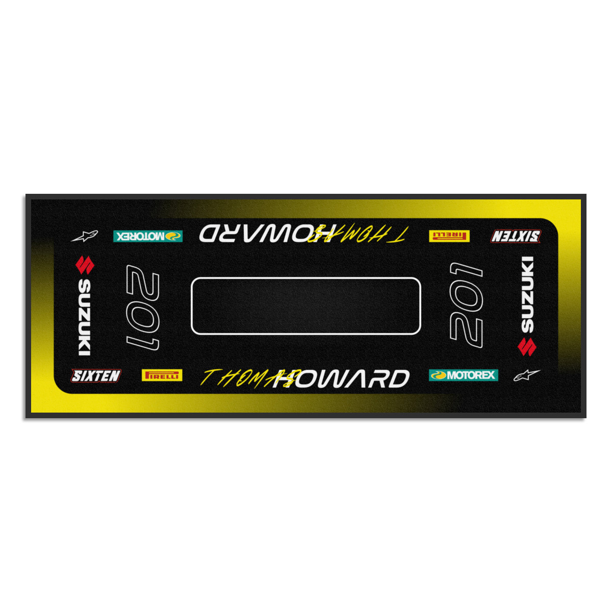 Alfombra Personalizada Suzuki Moto, Quad, Motorsport