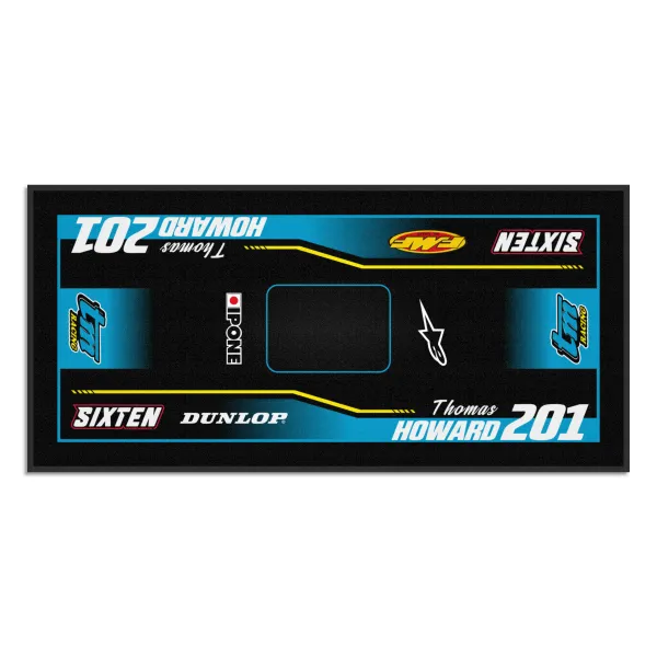 Gepersonaliseerde TM Racing-mat Motocross