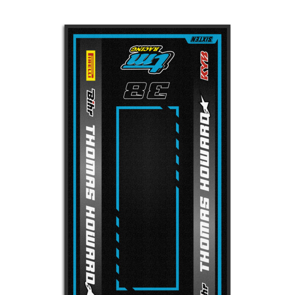 Personalisierte TM Racing-Matte - 95x200 - Stripe